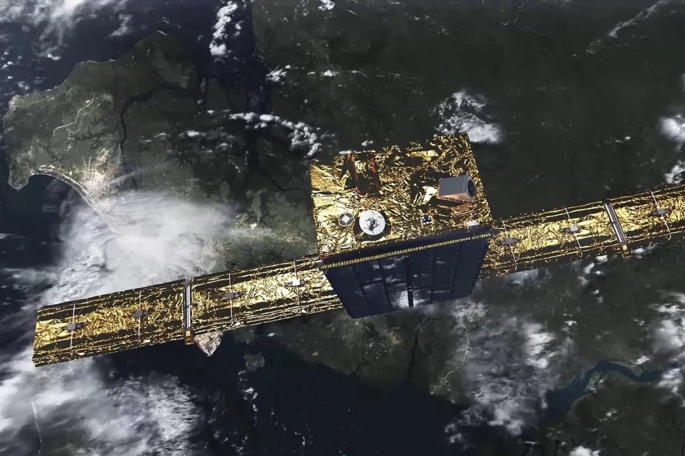 Iceye SAR satellite in orbit. Image: Iceye.