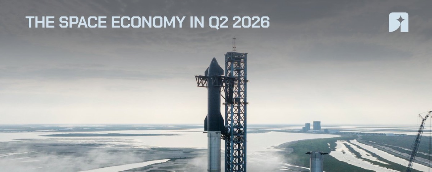 The Space Economy in Q2 2026: 15 rounds, $3.4B, and zero led by a space specialist
