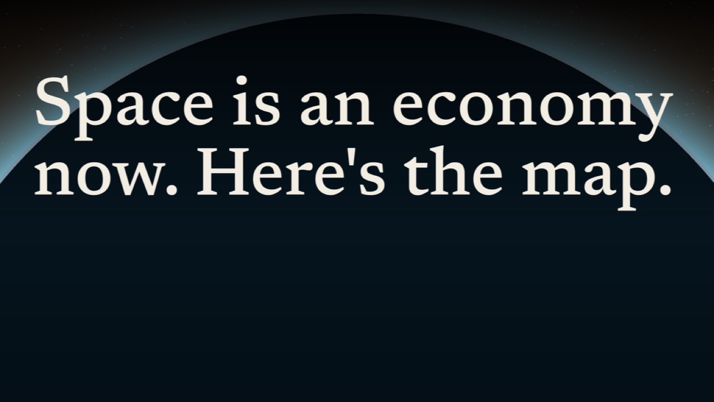 Space's escape velocity is in 2026, here's the map